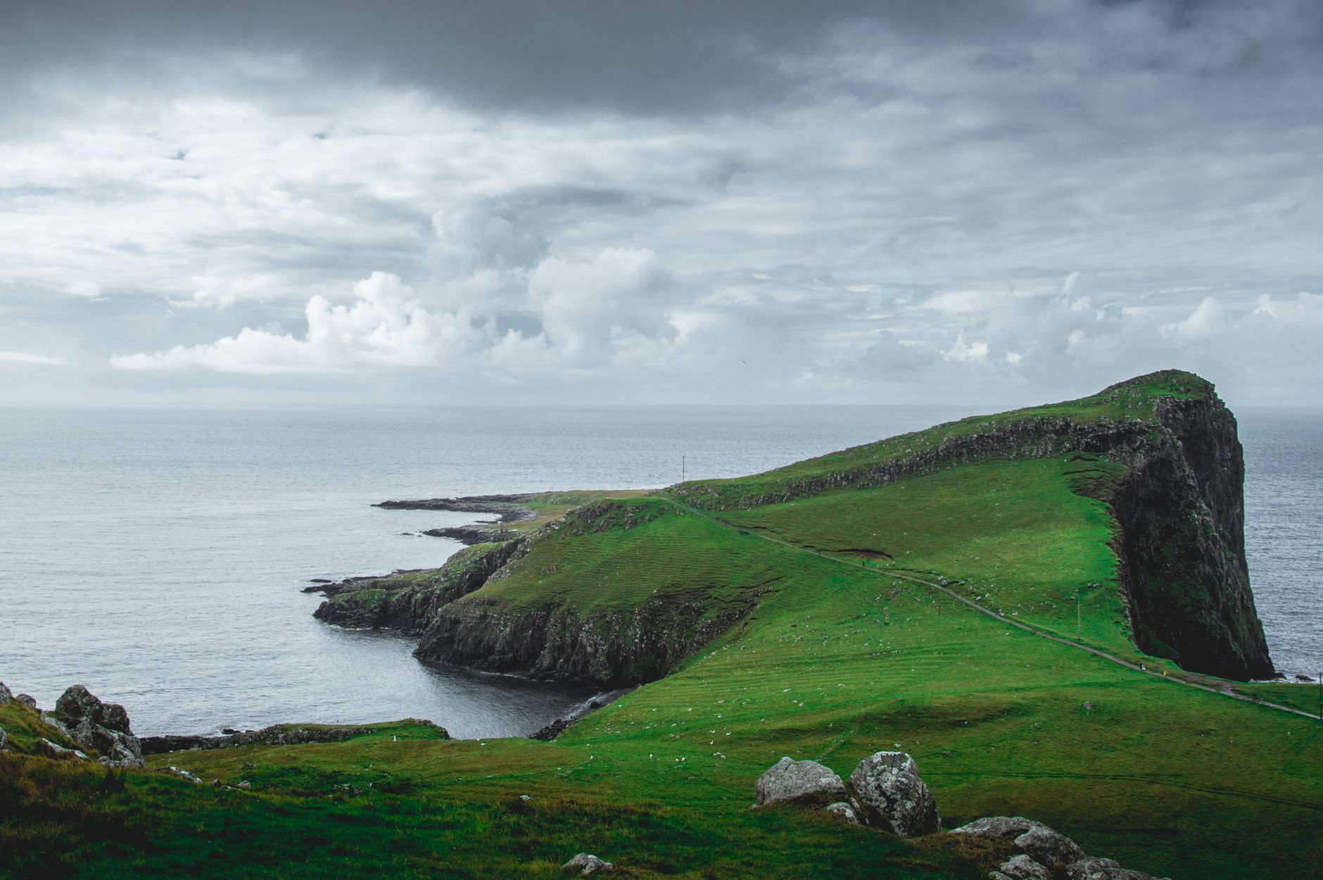 cliff on the sea